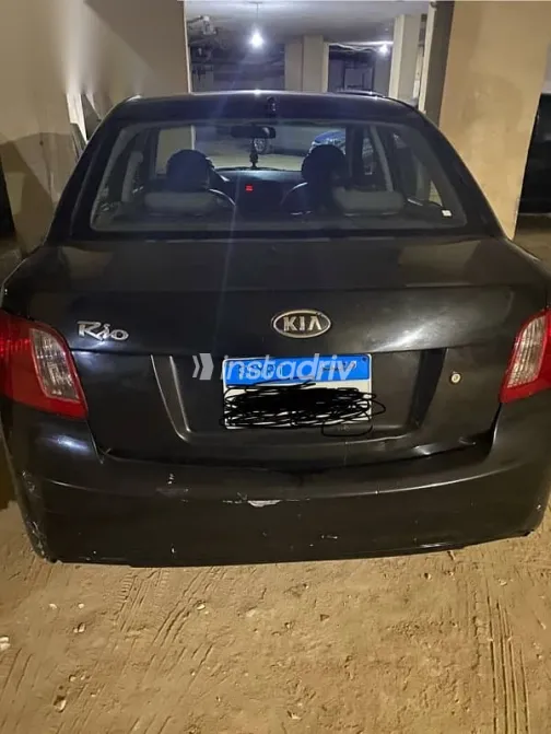 Kia Rio 2011 Black Used for Sale - 5
