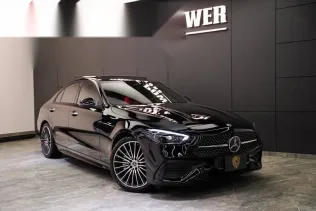 مرسيدس C 180 2026 أسود جديدة للبيع