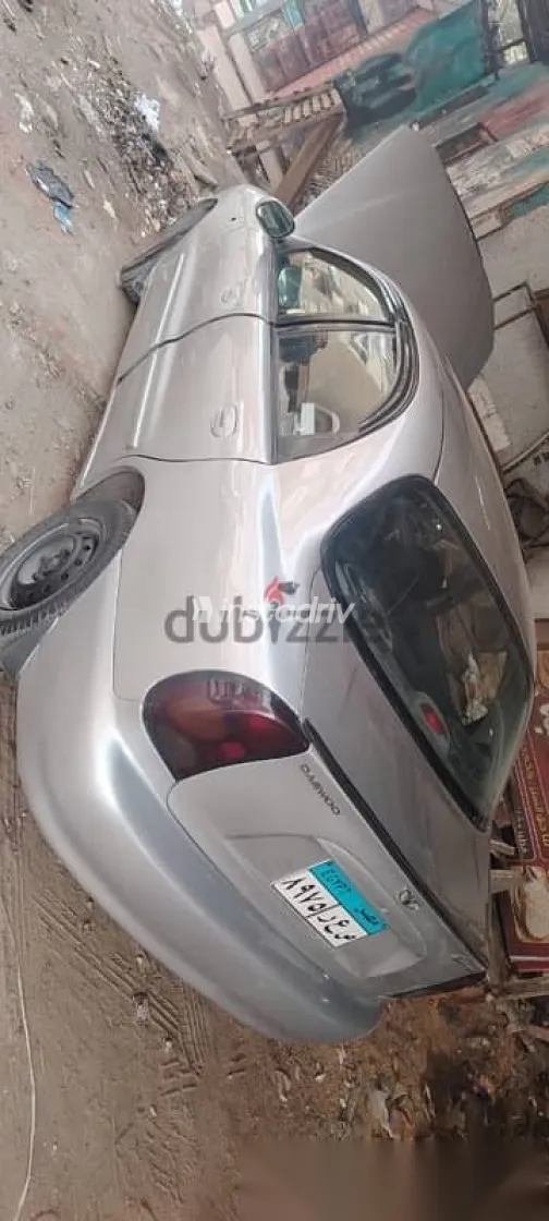 دايو لانوس 2002 فضي مستعملة للبيع - 3