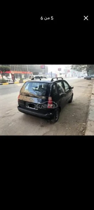 هيونداي ماتريكس 2008 أسود مستعملة للبيع