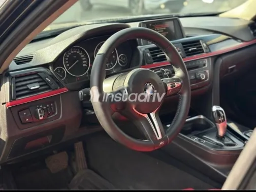 بي ام دبليو 318 2015 أسود مستعملة للبيع - 2