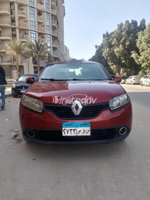 رينو لوجان 2016 أحمر مستعملة للبيع - 1
