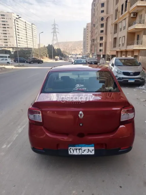 رينو لوجان 2016 أحمر مستعملة للبيع - 5