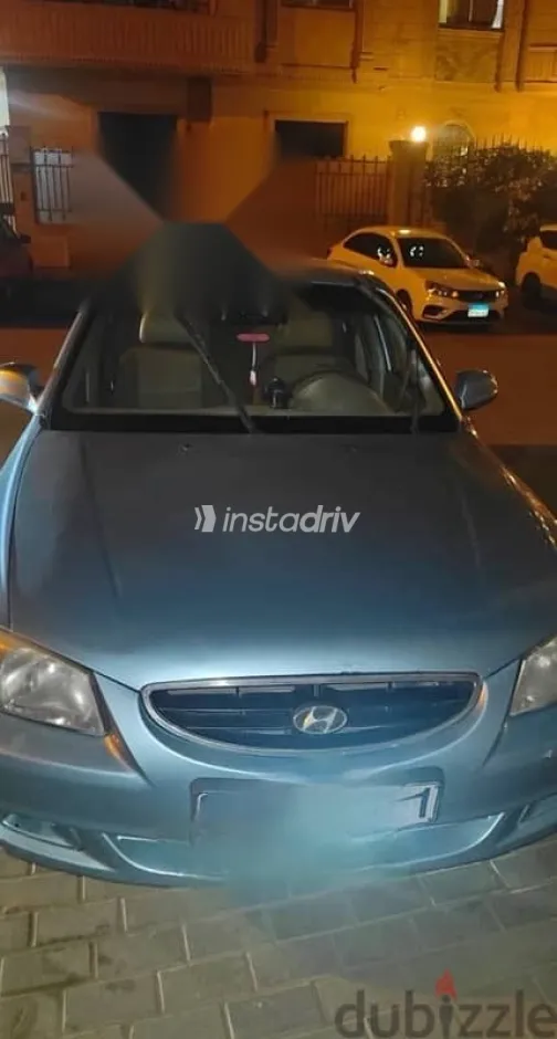 هيونداي فيرنا 2008 رمادي مستعملة للبيع - 2