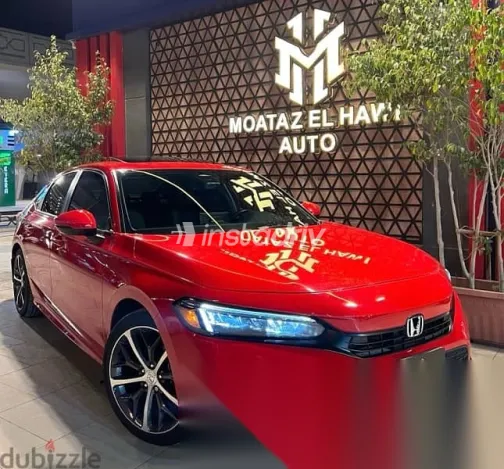 Honda Civic 2022 Red Used for Sale - 1