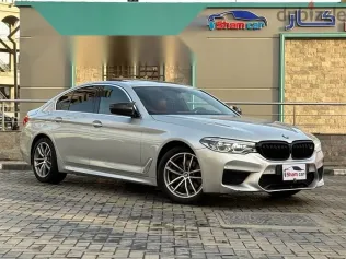 بي ام دبليو 520 2019 فضي مستعملة للبيع