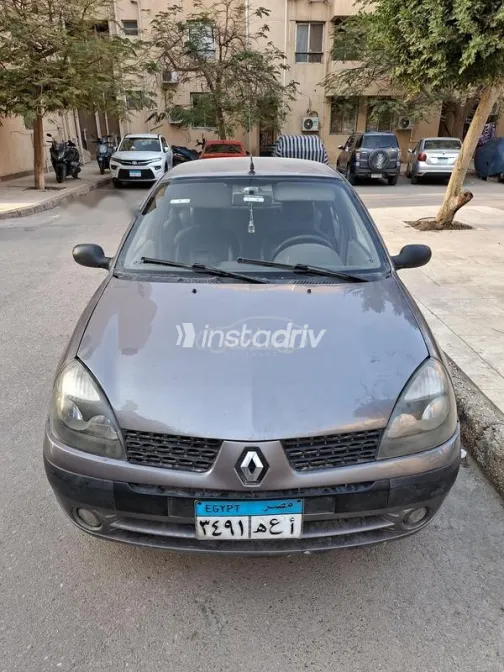 رينو كليو 2001 رمادي مستعملة للبيع - 1