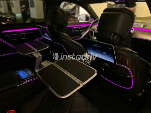 مرسيدس S500 مايباخ 2022 أبيض مستعملة للبيع - 4