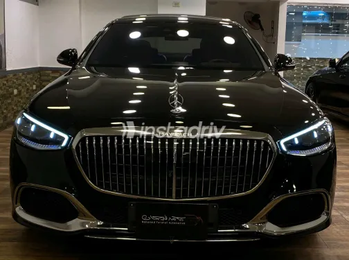 مرسيدس S500 مايباخ 2022 أبيض مستعملة للبيع - 9