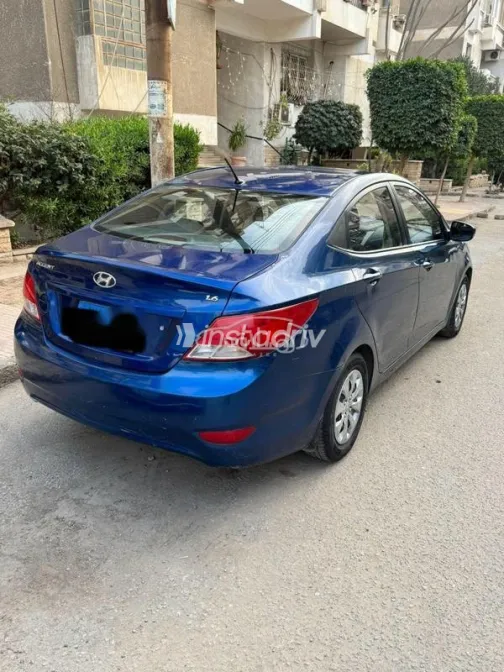 هيونداي اكسنت RB 2017 أزرق مستعملة للبيع - 3