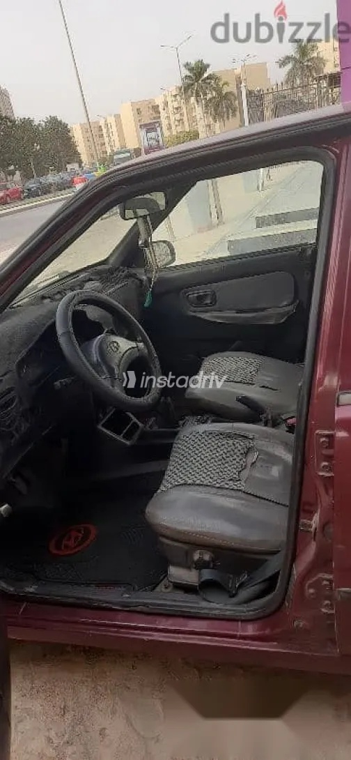 هيونداي اكسيل 1997 أحمر مستعملة للبيع - 9