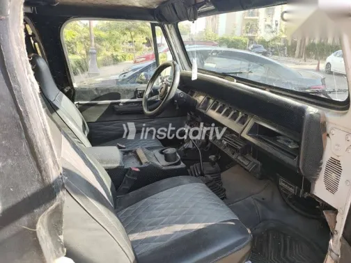 جيب رانجلر 1995 أبيض مستعملة للبيع - 6