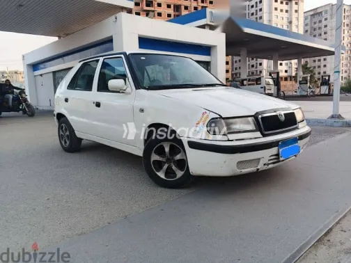 سكودا فيليشيا 1998 أبيض مستعملة للبيع - 2