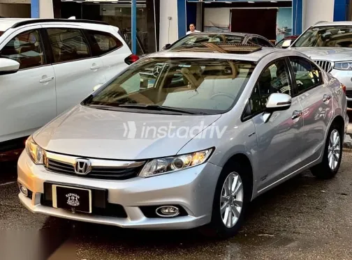 Honda Civic 2013 Silver Used for Sale - 4