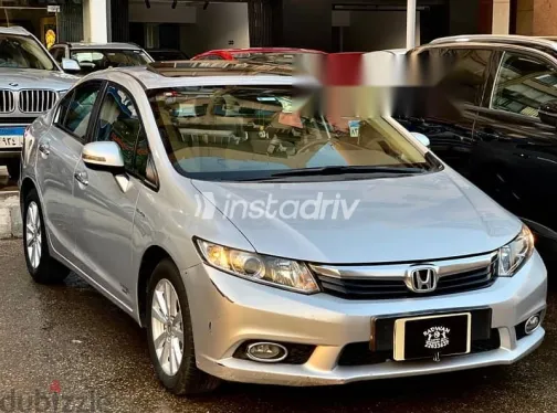Honda Civic 2013 Silver Used for Sale - 5