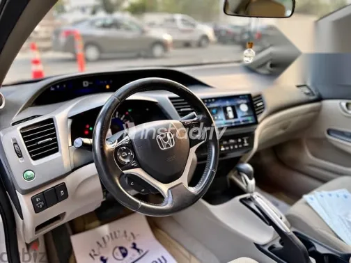 Honda Civic 2013 Silver Used for Sale - 8