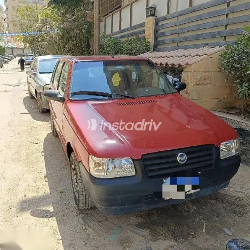 فيات اونو 2007 أحمر مستعملة للبيع - 2