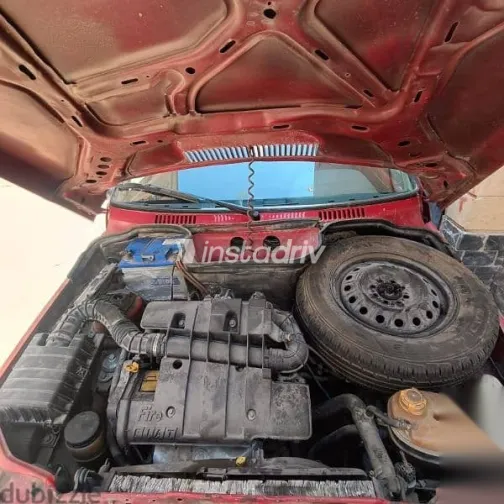 فيات اونو 2007 أحمر مستعملة للبيع - 4