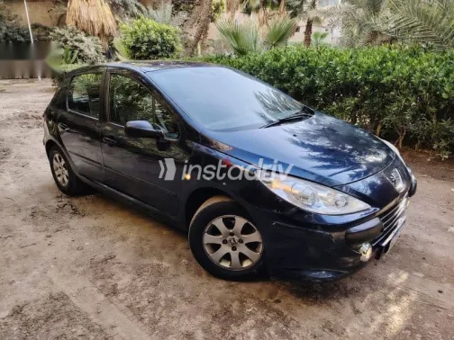 بيجو 307 2007 أزرق غامق مستعملة للبيع - 2