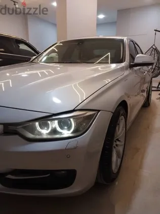 بي ام دبليو 328 2013 فضي مستعملة للبيع