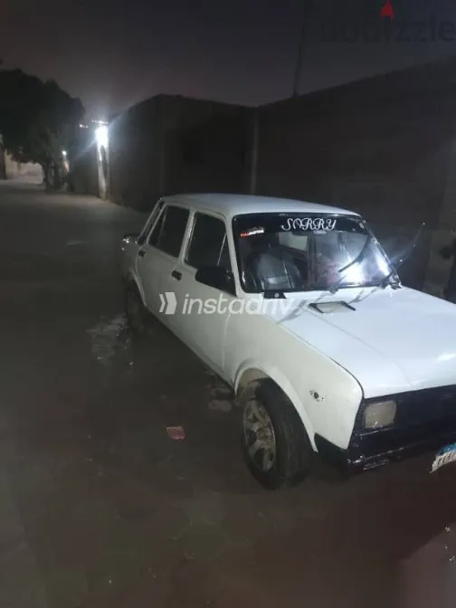 فيات 128 1987 أبيض مستعملة للبيع - 3