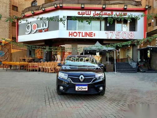 رينو لوجان 2022 أسود مستعملة للبيع - 1