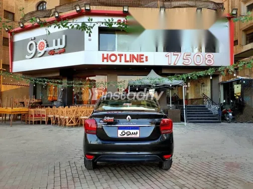 رينو لوجان 2022 أسود مستعملة للبيع - 4