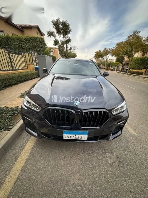 BMW X6 2021 Black Used for Sale - 2