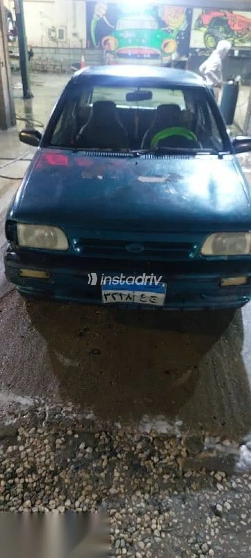 كيا برايد 1997 أزرق غامق مستعملة للبيع - 6