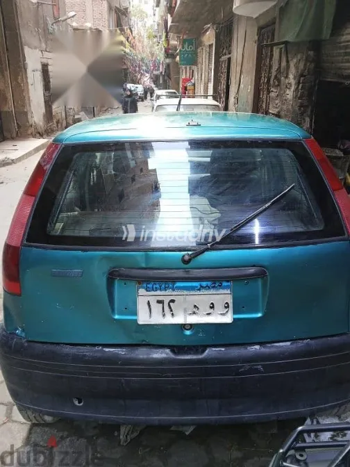 فيات بونتو 1994 أخضر مستعملة للبيع - 2