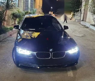 بي ام دبليو 316 2015 أسود مستعملة للبيع