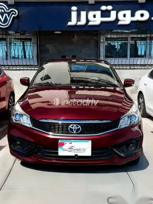 Toyota Belta 2022 Burgundy Used for Sale - 1