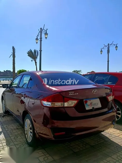 Toyota Belta 2022 Burgundy Used for Sale - 6