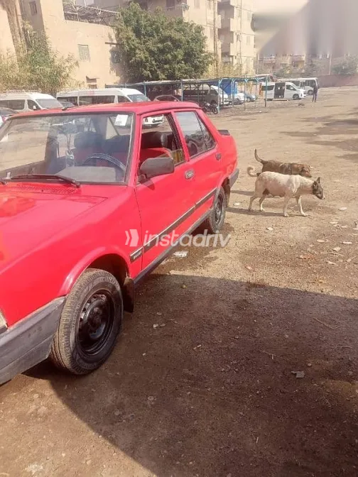فيات دوجان 1995 أحمر مستعملة للبيع - 1