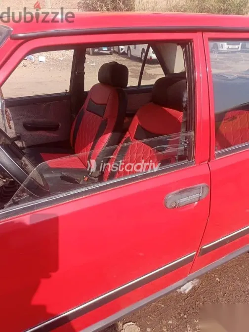 فيات دوجان 1995 أحمر مستعملة للبيع - 4