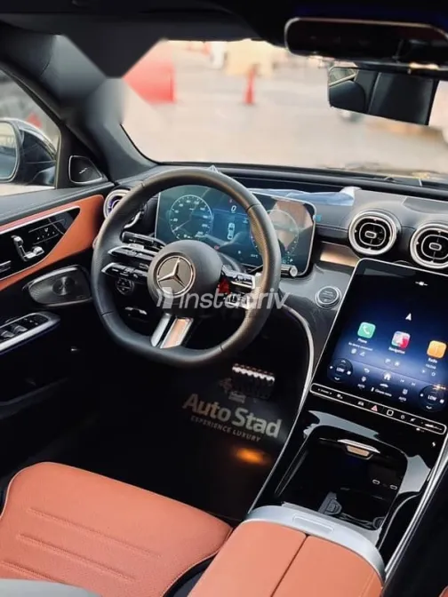 مرسيدس C 180 2025 أسود جديدة للبيع - 7
