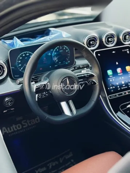 مرسيدس C 180 2025 أسود جديدة للبيع - 9