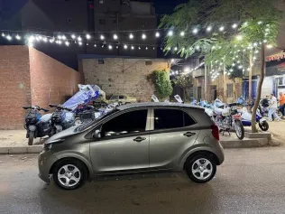 كيا بيكانتو 2020 رمادي مستعملة للبيع