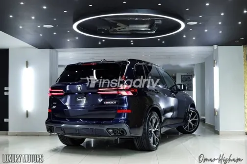 بي ام دبليو X5 2025 أزرق غامق جديدة للبيع - 3