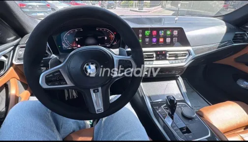 بي ام دبليو جراند كوبيه 2022 أبيض مستعملة للبيع - 3