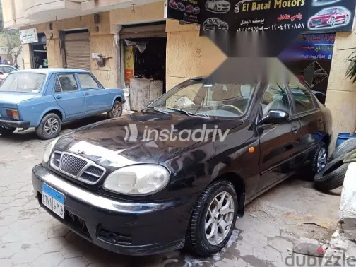 دايو لانوس 2002 أسود مستعملة للبيع - 3