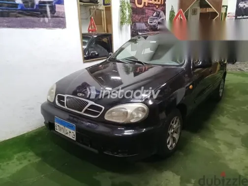 دايو لانوس 2002 أسود مستعملة للبيع - 7