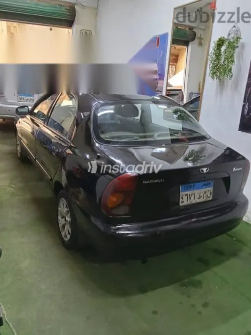 دايو لانوس 2002 أسود مستعملة للبيع - 8