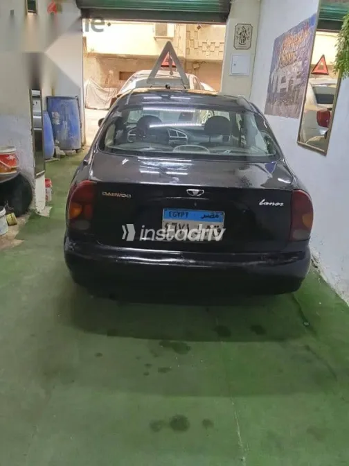 دايو لانوس 2002 أسود مستعملة للبيع - 9