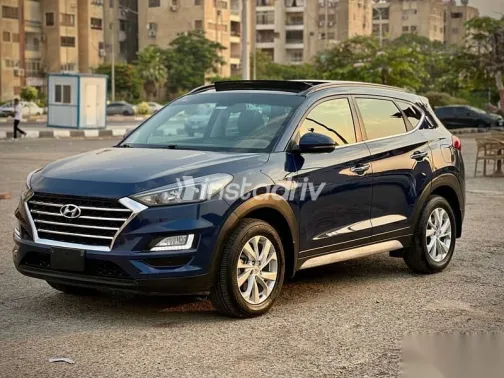 هيونداي توسان 2019 أزرق غامق مستعملة للبيع - 3