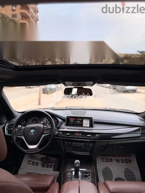 بي ام دبليو X5 2018 أزرق غامق مستعملة للبيع - 7