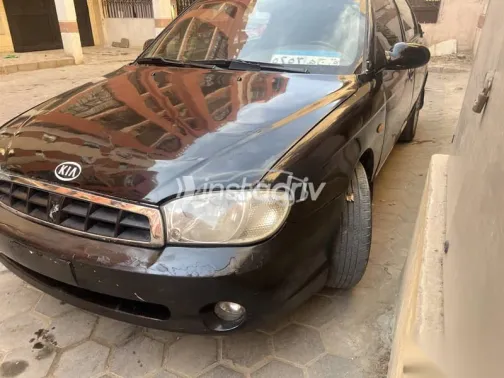 Kia Spectra 2002 Black Used for Sale - 3