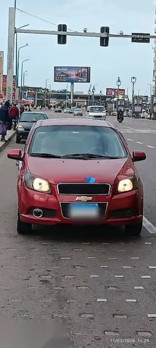 Chevrolet Aveo 2017 Burgundy Used for Sale