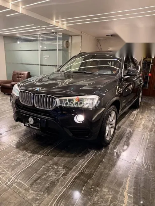 بي ام دبليو X3 2015 أسود مستعملة للبيع - 1