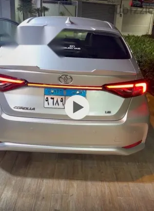 تويوتا كورولا 2026 فضي مستعملة للبيع